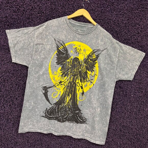 Sleep Token Take Me Back to Eden Death Angel Band T-Shirt XL - Picture 3 of 4
